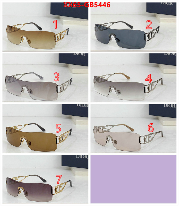 Glasses-Dior high quality aaaaa replica ID: GB5446 $: 65USD