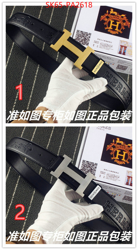 Belts-Hermes sell online luxury designer ID: PA2618 $: 65USD