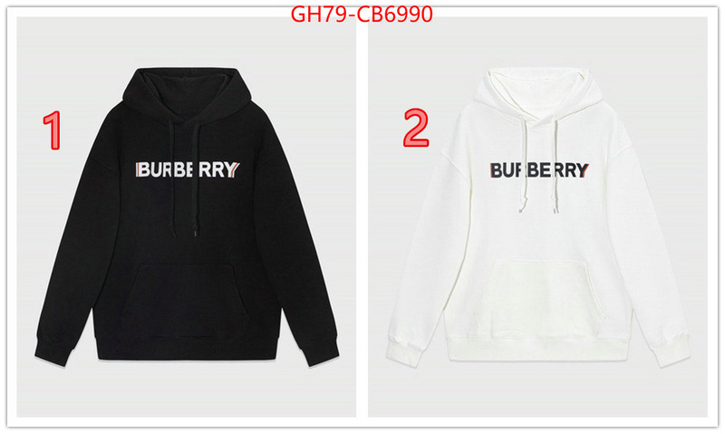 Clothing-Burberry top 1:1 replica ID: CB6990 $: 79USD