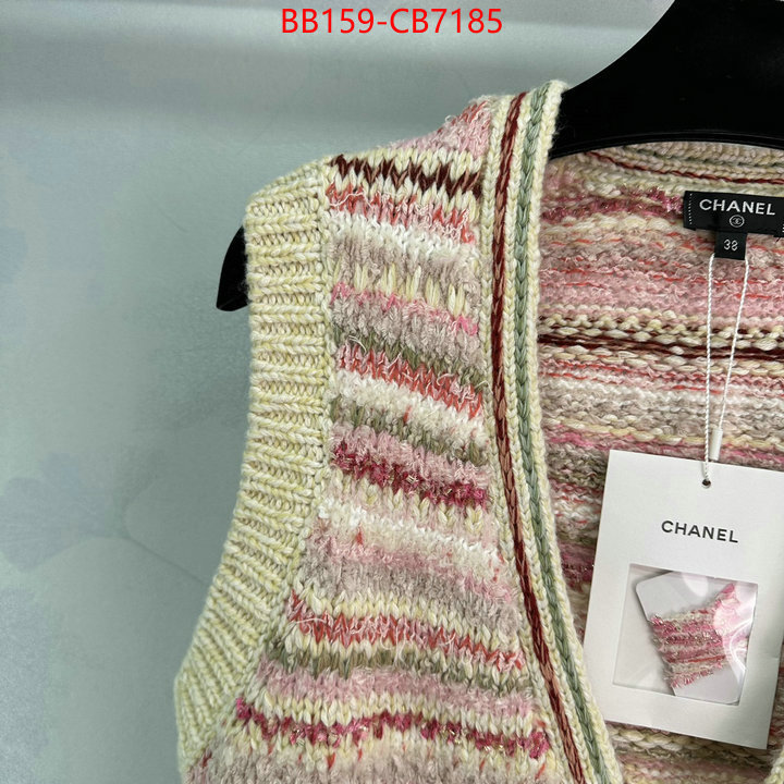 Clothing-Chanel buy high-quality fake ID: CB7185 $: 159USD