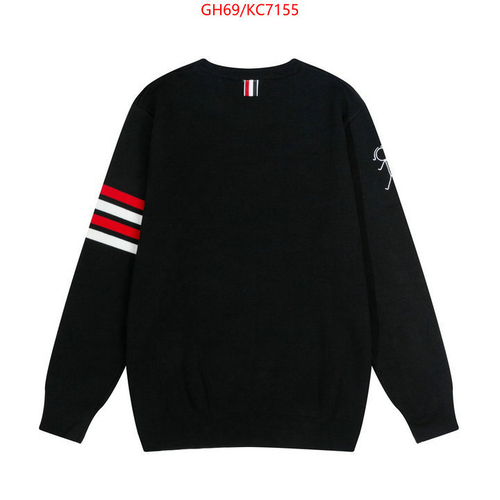 Clothing-Thom Browne exclusive cheap ID: KC7155 $: 69USD