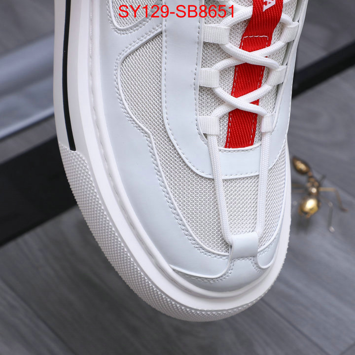 Men shoes-Prada replica aaaaa+ designer ID: SB8651 $: 129USD