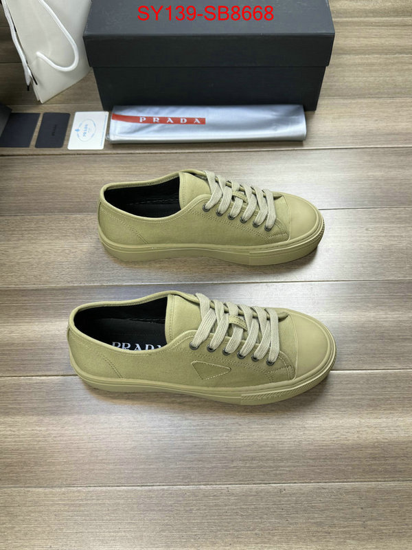 Men shoes-Prada wholesale designer shop ID: SB8668 $: 139USD