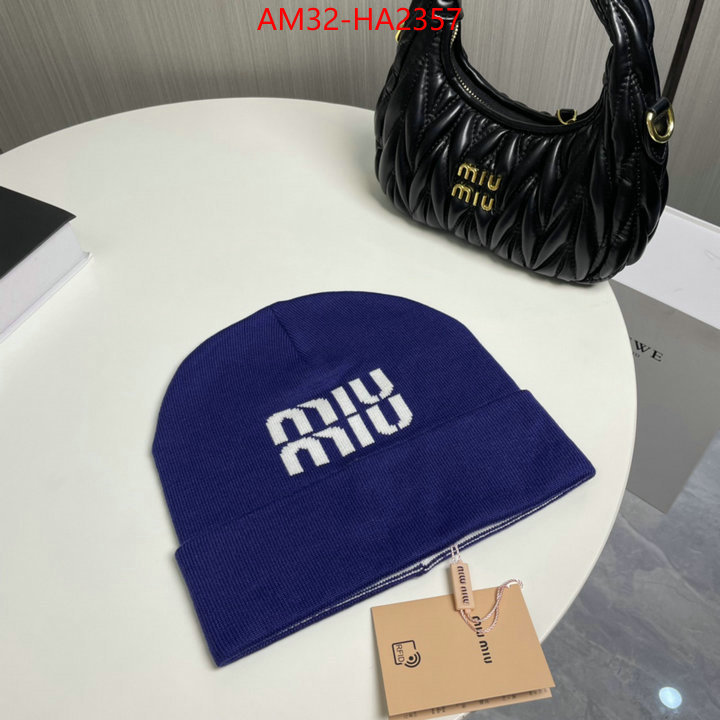 Cap(Hat)-Miu Miu what 1:1 replica ID: HA2357 $: 32USD