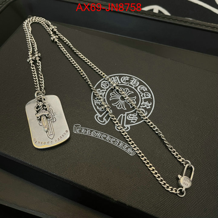 Jewelry-Chrome Hearts new ID: JN8758 $: 69USD