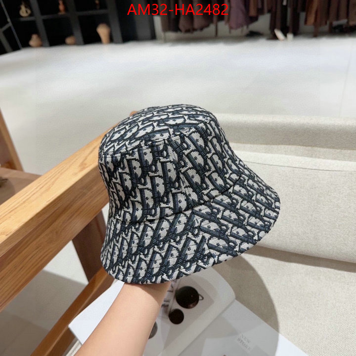 Cap (Hat)-Dior highest product quality ID: HA2482 $: 32USD