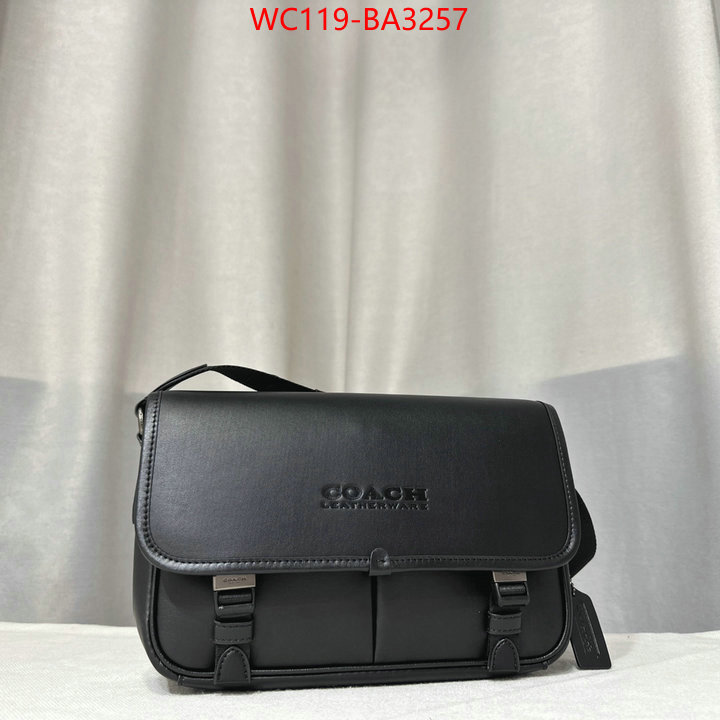 Coach Bags(4A)-Crossbody- best wholesale replica ID: BA3257 $: 119USD,