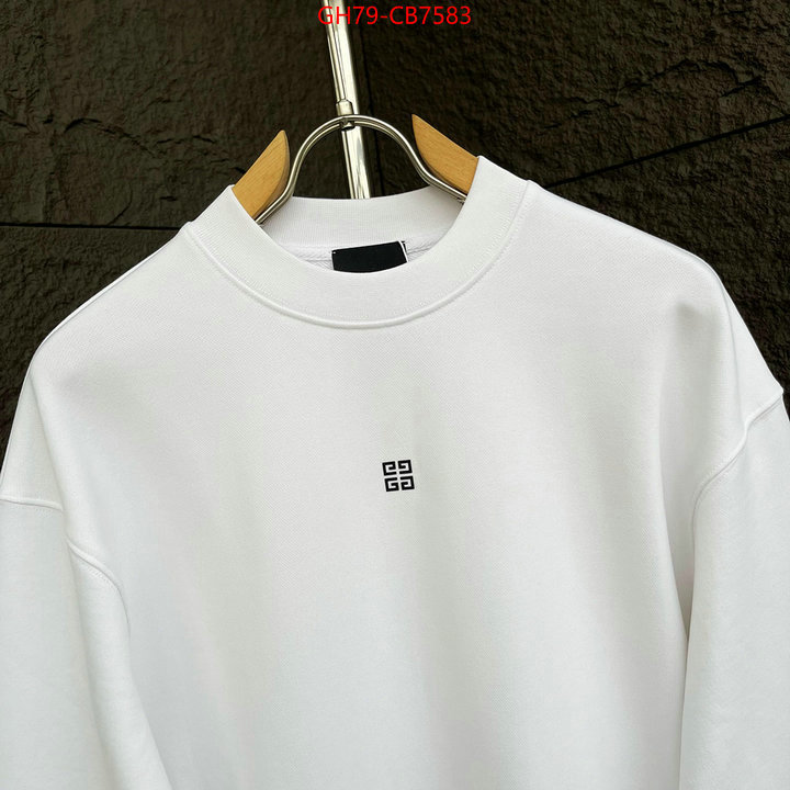 Clothing-Givenchy perfect quality designer replica ID: CB7583 $: 79USD