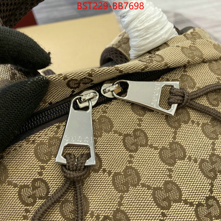 Gucci Bags(TOP)-Backpack- wholesale designer shop ID: BB7698 $: 229USD,