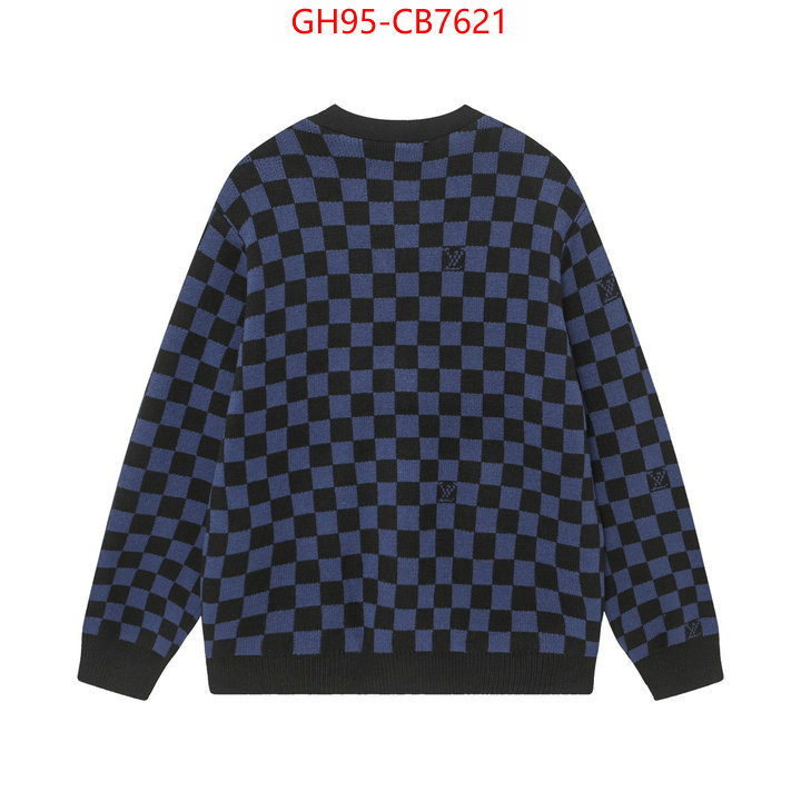 Clothing-LV replica designer ID: CB7621 $: 95USD