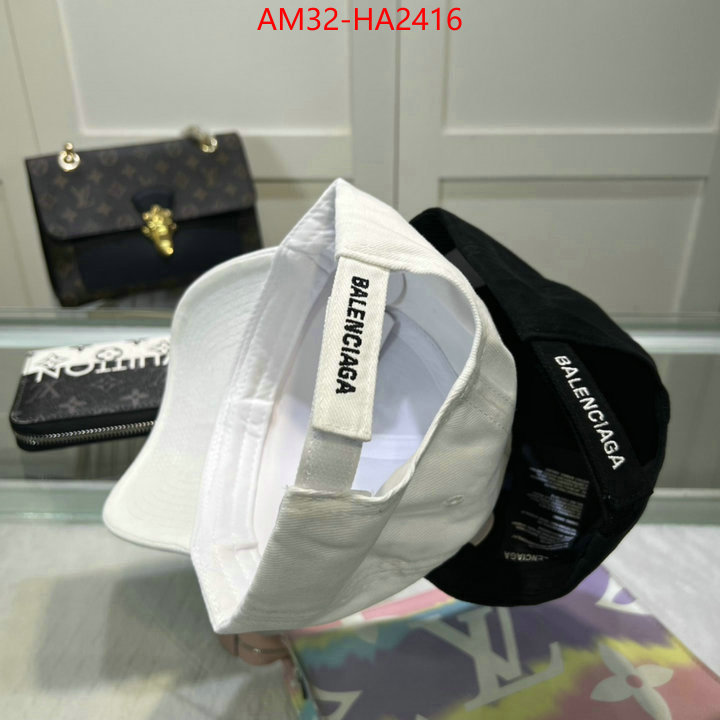 Cap(Hat)-Balenciaga sale outlet online ID: HA2416 $: 32USD