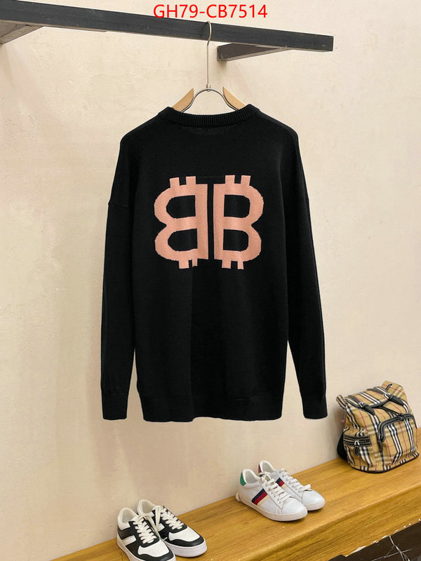 Clothing-Balenciaga online sale ID: CB7514 $: 79USD