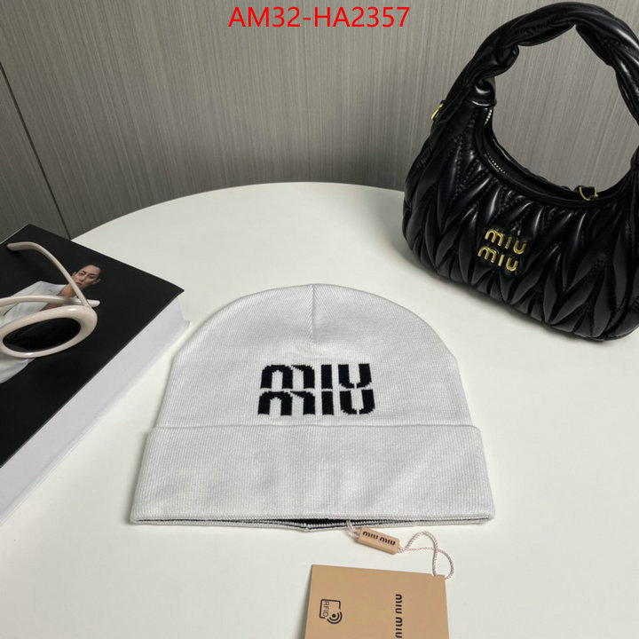 Cap(Hat)-Miu Miu what 1:1 replica ID: HA2357 $: 32USD