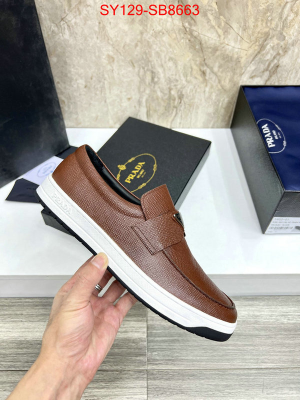 Men shoes-Prada what is a counter quality ID: SB8663 $: 129USD