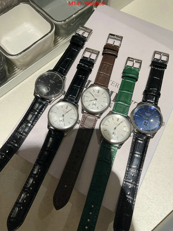 Watch(4A)-Gucci where can you buy replica ID: WB6860 $: 149USD