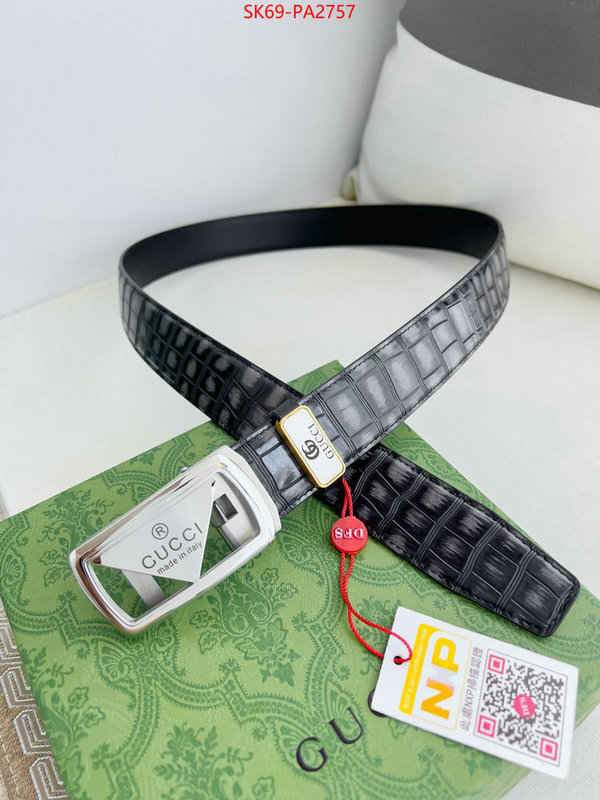 Belts-Gucci high quality designer replica ID: PA2757 $: 69USD