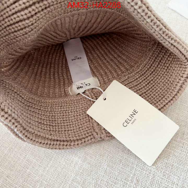 Cap(Hat)-Celine designer 1:1 replica ID: HA2288 $: 32USD