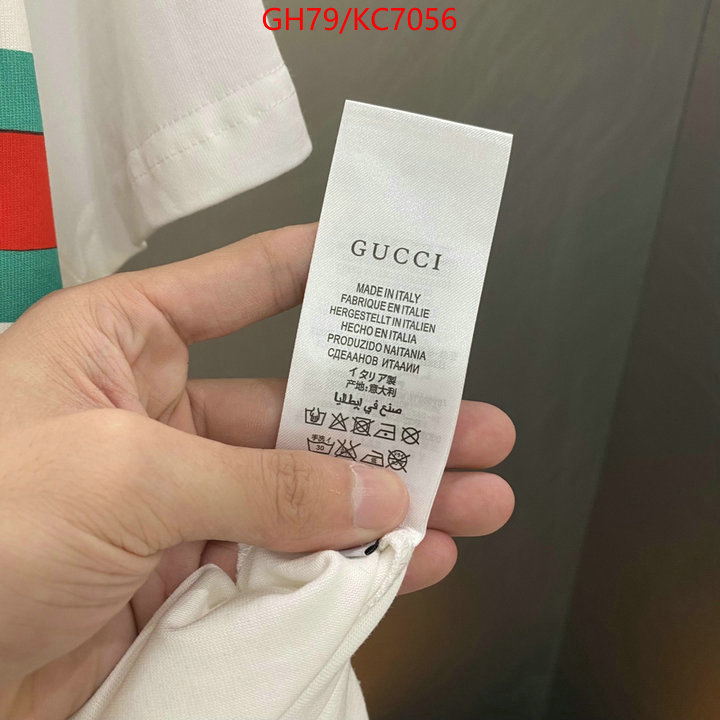 Clothing-Gucci top grade ID: KC7056 $: 79USD