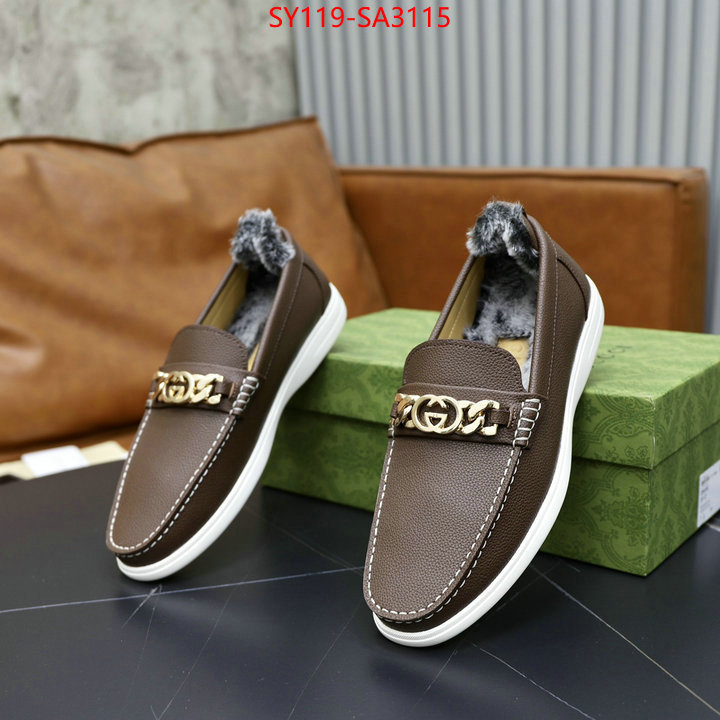 Men Shoes-Gucci 2024 replica wholesale cheap sales online ID: SA3115 $: 119USD