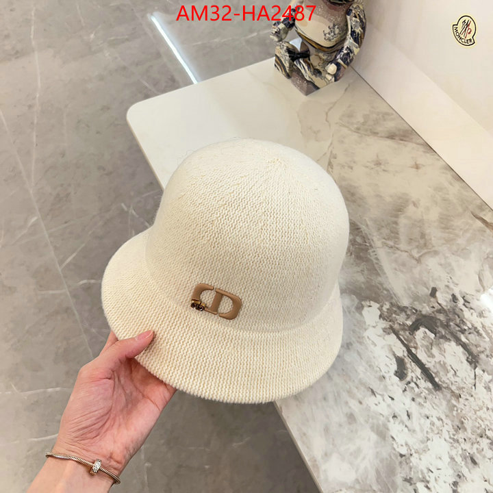 Cap (Hat)-Dior buy cheap ID: HA2487 $: 32USD