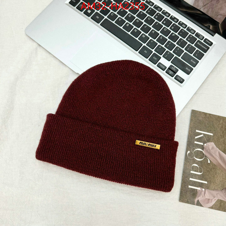 Cap(Hat)-Miu Miu aaaaa+ replica designer ID: HA2355 $: 32USD