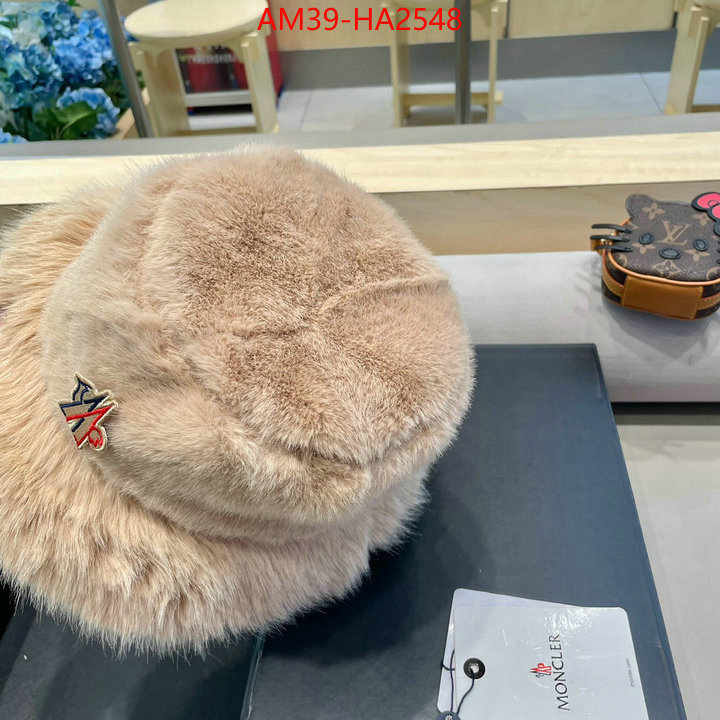 Cap(Hat)-Moncler 2024 luxury replicas ID: HA2548 $: 39USD