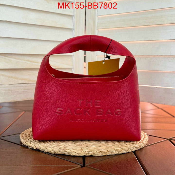 Marc Jacobs Bags(TOP)-Handbag- sale outlet online ID: BB7802 $: 155USD,