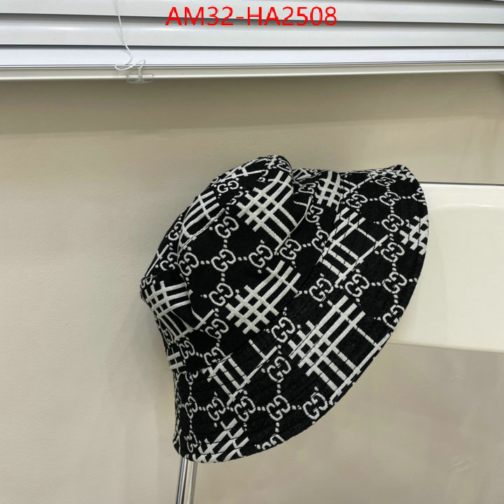 Cap(Hat)-Gucci top designer replica ID: HA2508 $: 32USD