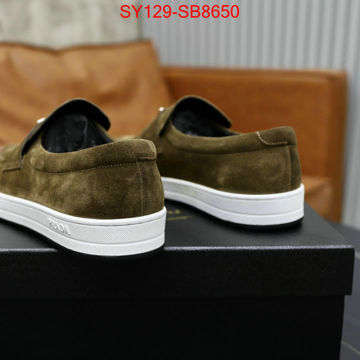 Men shoes-Prada 1:1 replica ID: SB8650 $: 129USD