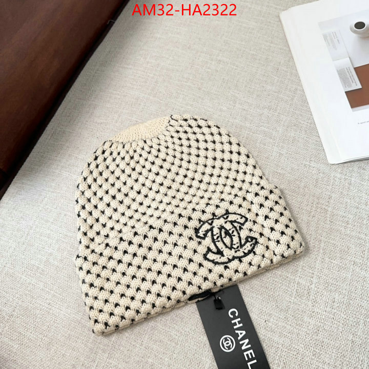 Cap (Hat)-Chanel top quality replica ID: HA2322 $: 32USD