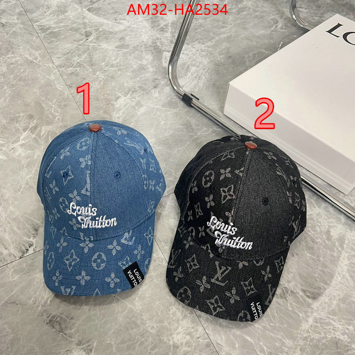 Cap(Hat)-LV high quality designer replica ID: HA2534 $: 32USD