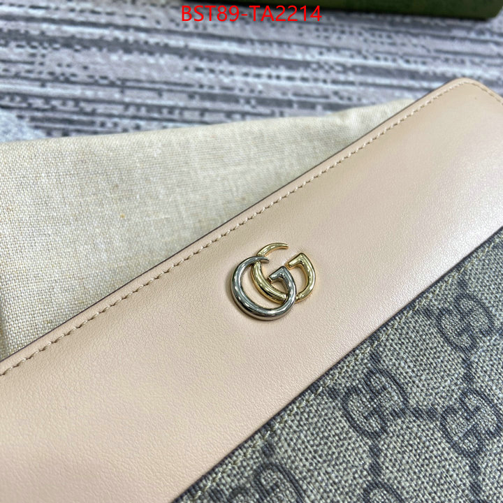 Gucci Bags(TOP)-Wallet- how to buy replica shop ID: TA2214 $: 89USD,