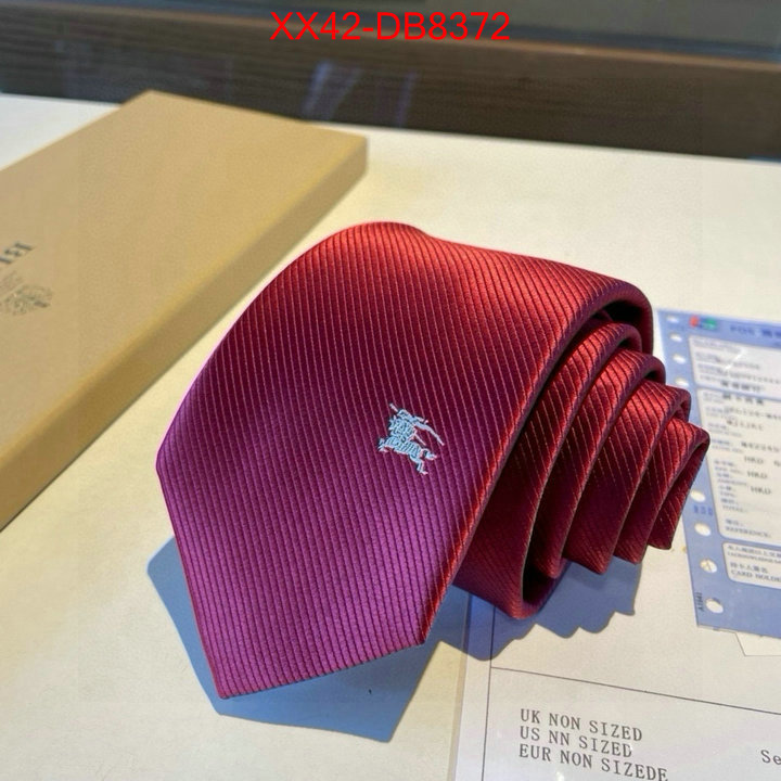 Ties-Burberry good quality replica ID: DB8372 $: 42USD