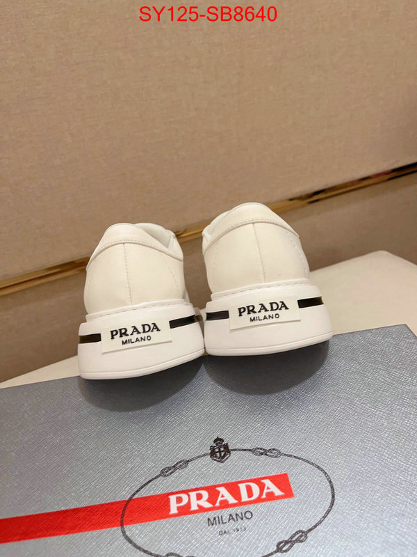 Men shoes-Prada best replica 1:1 ID: SB8640 $: 125USD