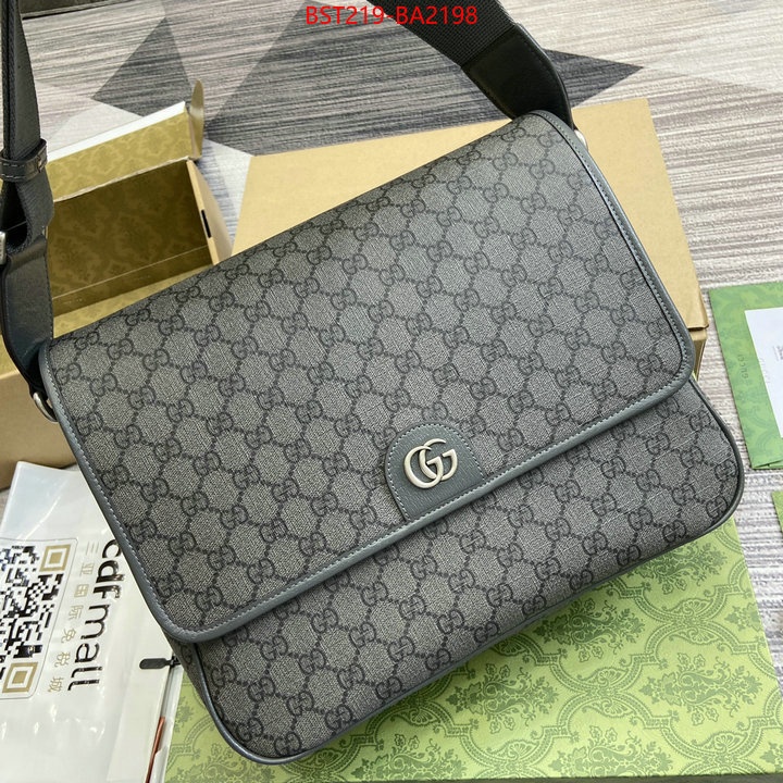 Gucci Bags(TOP)-Crossbody- found replica ID: BA2198 $: 219USD,