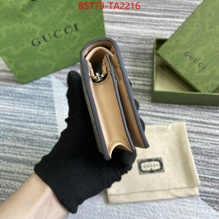 Gucci Bags(TOP)-Wallet- where can i find ID: TA2216 $: 79USD,