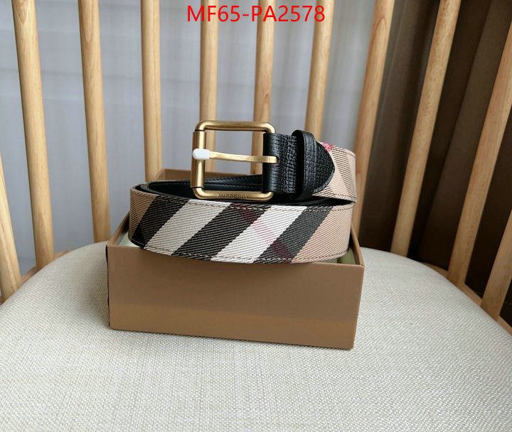 Belts-Burberry exclusive cheap ID: PA2578 $: 65USD