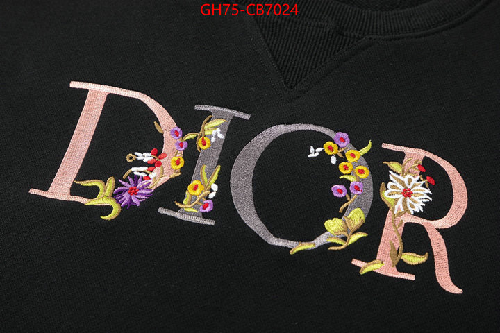 Clothing-Dior sale ID: CB7024 $: 75USD