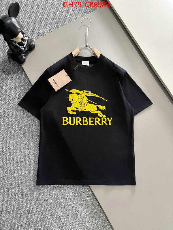 Clothing-Burberry the quality replica ID: CB6983 $: 79USD