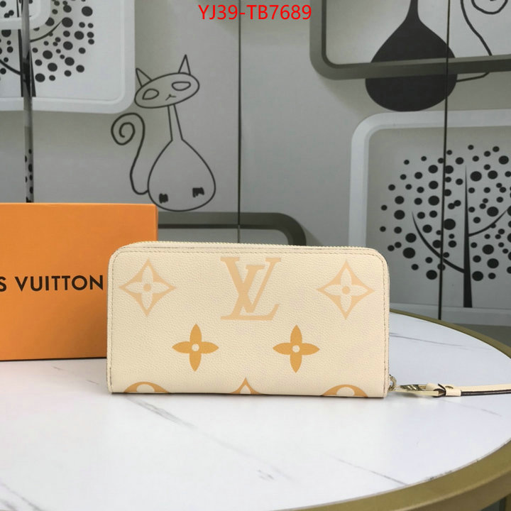 LV Bags(4A)-Wallet 7 star ID: TB7689 $: 39USD,