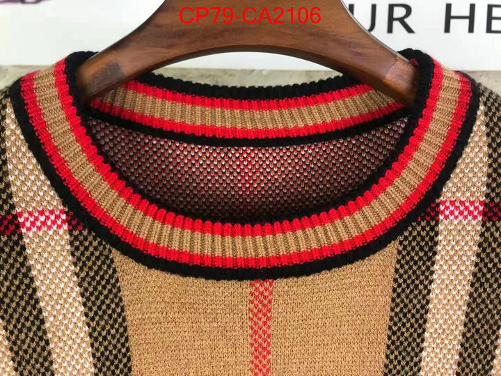 Clothing-Burberry outlet 1:1 replica ID: CA2106 $: 79USD