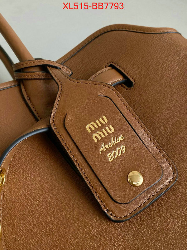 Miu Miu Bags(TOP)-Handbag- buy 1:1 ID: BB7793 $: 515USD,