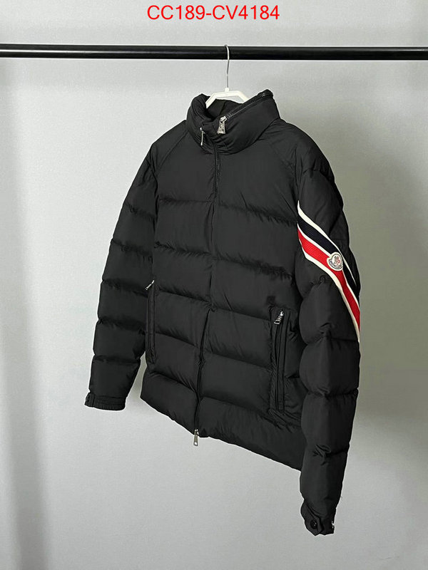 Down jacket Men-Moncler what are the best replica ID: CV4184 $: 189USD