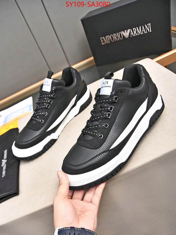 Men shoes-Armani wholesale 2024 replica ID: SA3080 $: 109USD