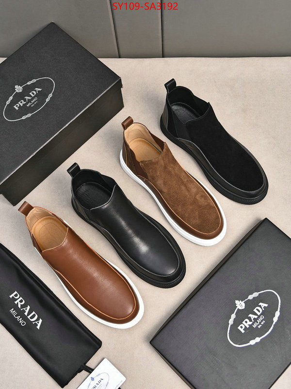 Men shoes-Prada 2024 replica wholesale cheap sales online ID: SA3192 $: 109USD