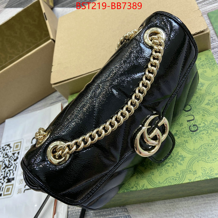 Gucci Bags(TOP)-Marmont the top ultimate knockoff ID: BB7389 $: 219USD,