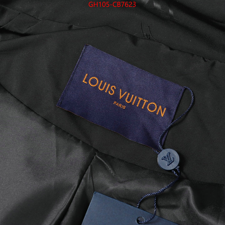 Clothing-LV buy first copy replica ID: CB7623 $: 105USD