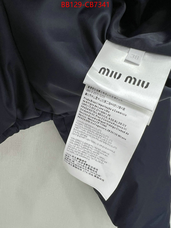 Clothing-MIU MIU 2024 replica wholesale cheap sales online ID: CB7341 $: 129USD