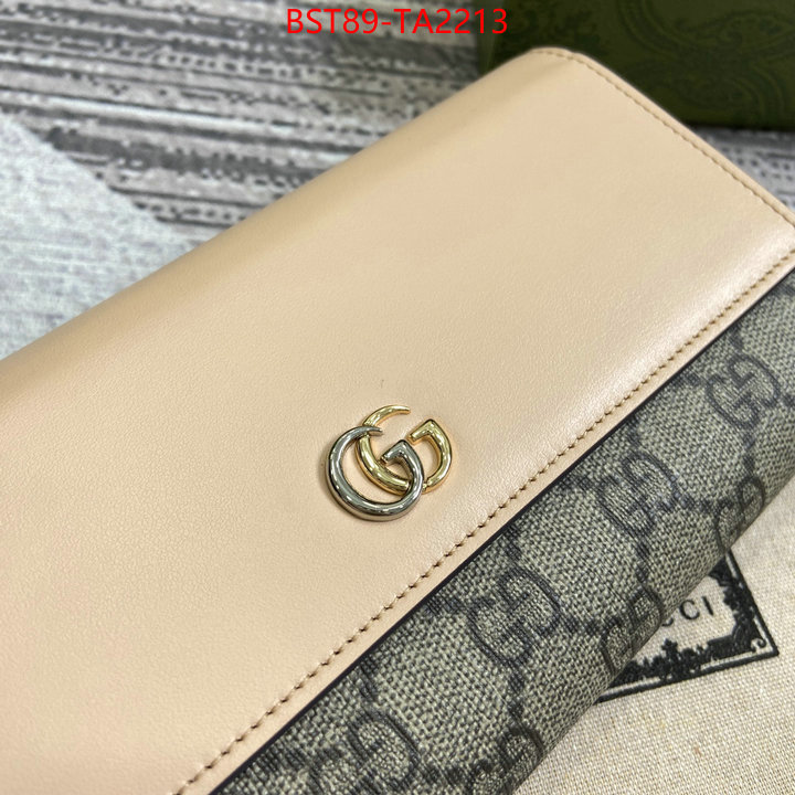 Gucci Bags(TOP)-Wallet- wholesale ID: TA2213 $: 89USD,