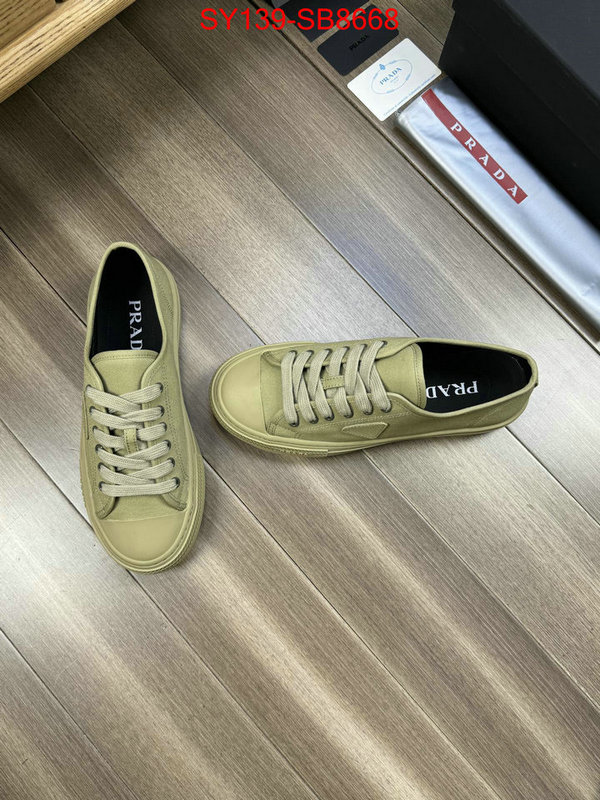 Men shoes-Prada wholesale designer shop ID: SB8668 $: 139USD